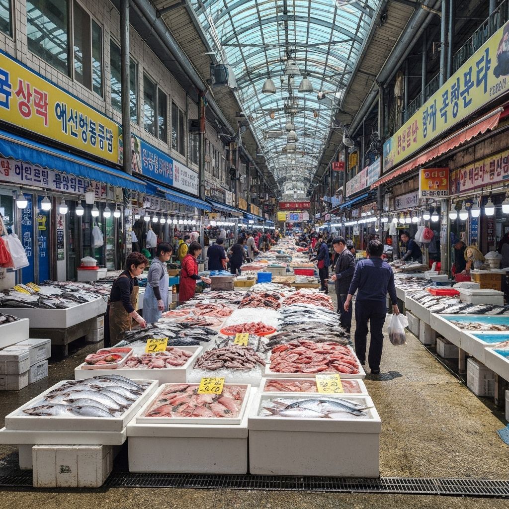 Jagalchi Fish Market: How to Navigate Korea's Largest Seafood Market